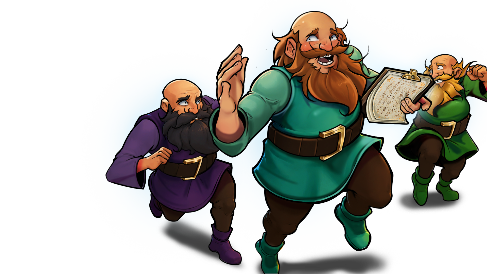 Three Claims & Caverns dwarven insurance adjusters